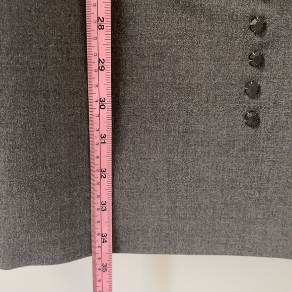 SportMax Dark Grey A-Line Dress - Picture 11 of 14